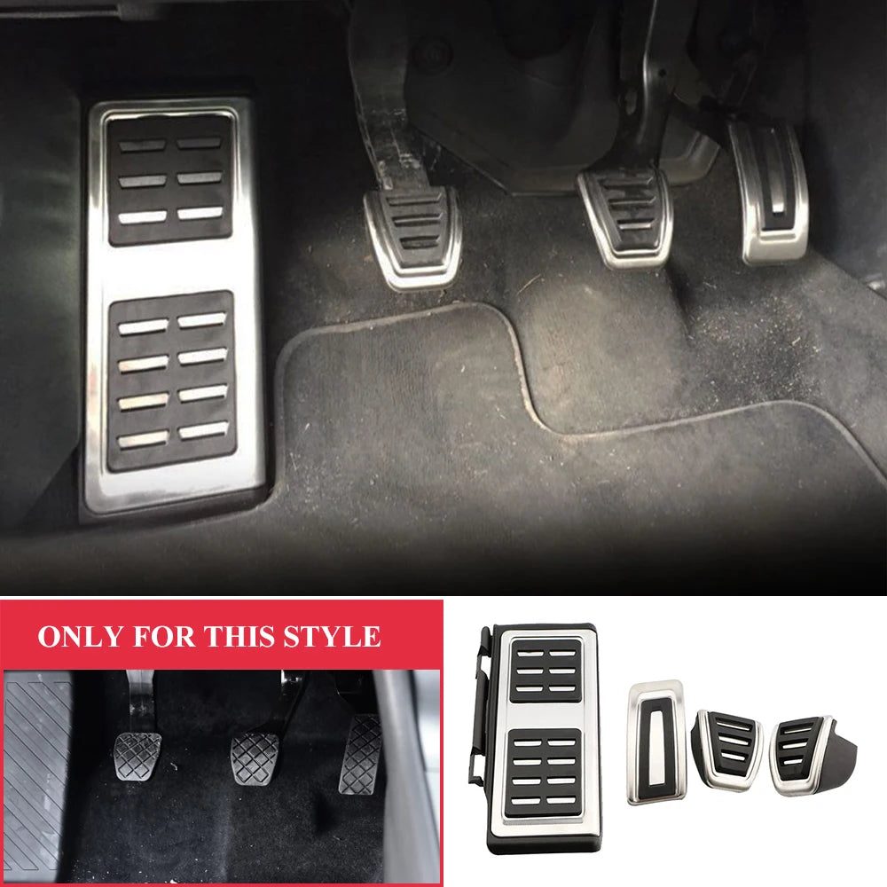 Car Pedals Cap Foot Rest Cover Accelerator Brake Clutch for VW Golf 7 Gti MK7 Seat Leon Octavia A7 Rapid Audi A3 8V Passat VIII