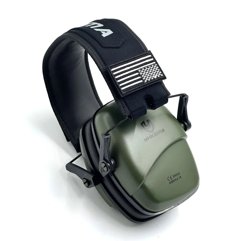 Tactical Earmuff Ear Protection Hearing Protection Passive Protector for Shooting Earmuffs NRR 25Db Noise Reduction