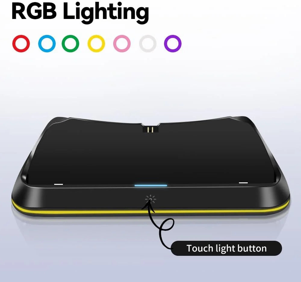 Charging Station for Playstation Portal,Ps5 Accessories Kits with Fast Charging & LED Light, Controller Charging Stand HC-3710