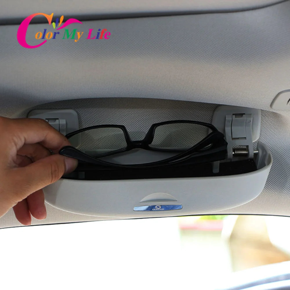 Car Glasses Holder Case Sunglass Holder Sun Glasses Box for Audi Q3 Q5 SQ5 Q7 A1 A3 S3 A4 A6 A7 S6 S7 S4 RS4 A5 S5 2012-2022