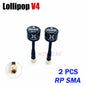Antenna Lollipop 4 V4 FPV Antenna 5.8G 2.6Dbi Stubby RHCP SMA RPSMA UFL Straight/Angle MMCX 7.2G for FPV RC Racing Drone