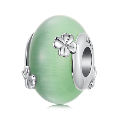 925 Sterling Silver Colorful Ocean Starfish round Heart Charm Butterfly Murano Glass Bead Fit Original Bracelet DIY Gift