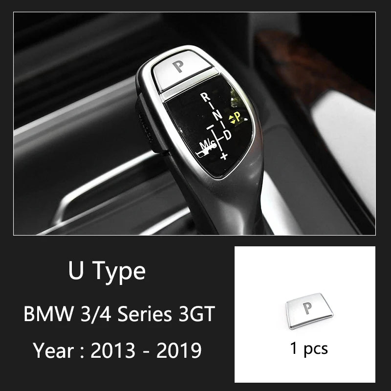 For BMW 3 4 Series 3GT F30 F31 F32 F34 F36 316Li 320Li Car Accessories Control Gear Shift Panel Decorative Strip Cover Trim