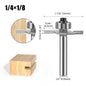 1/4" 1/2Shank High Quality "T" Type Biscuit Joint Slot Cutter Jointing/Slotting Router Bit Cutter Wood Working