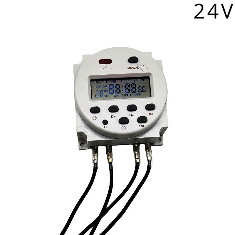 CN101A 12V/24V/110V/220V Single and Double Countdown Micro Cycle Time Control Switch Timer Controller Min Control 16A