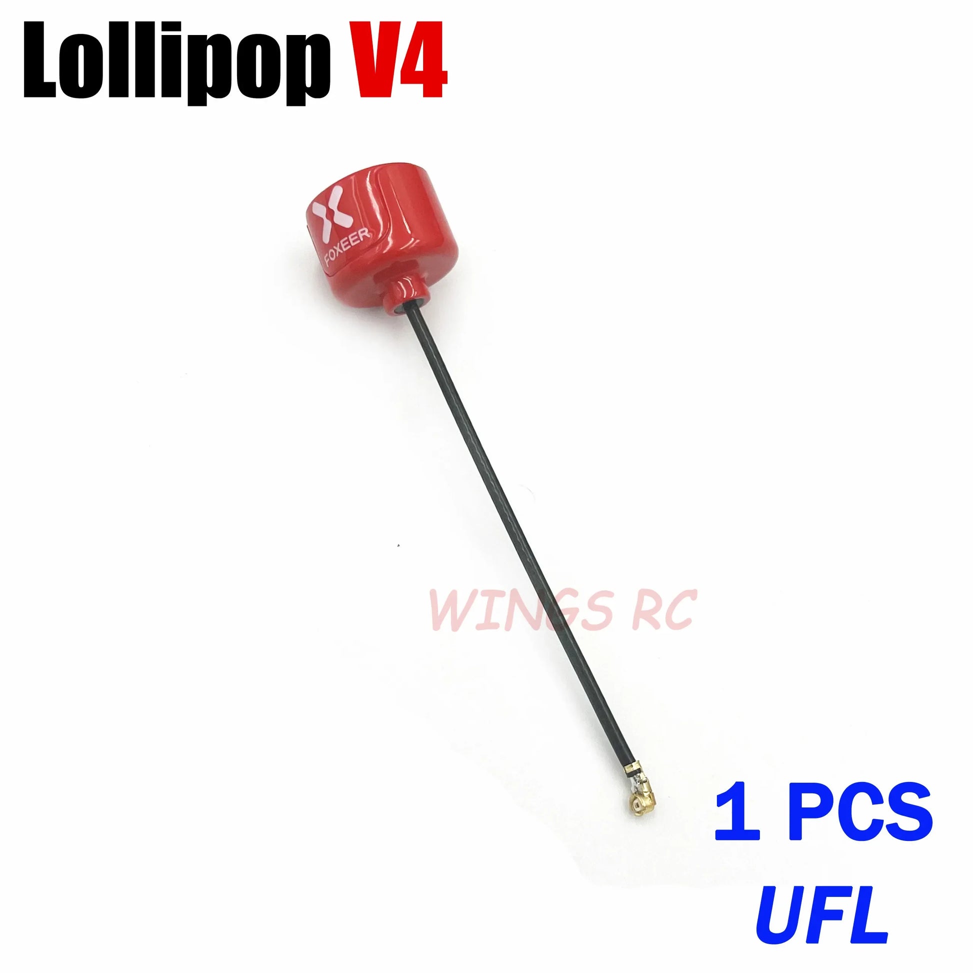 Antenna Lollipop 4 V4 FPV Antenna 5.8G 2.6Dbi Stubby RHCP SMA RPSMA UFL Straight/Angle MMCX 7.2G for FPV RC Racing Drone