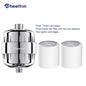 Water Filter Purifier Kdf+Calcium Sulfite Shower Bathing Softener Chlorine Removal Attach 2 Extra Filters