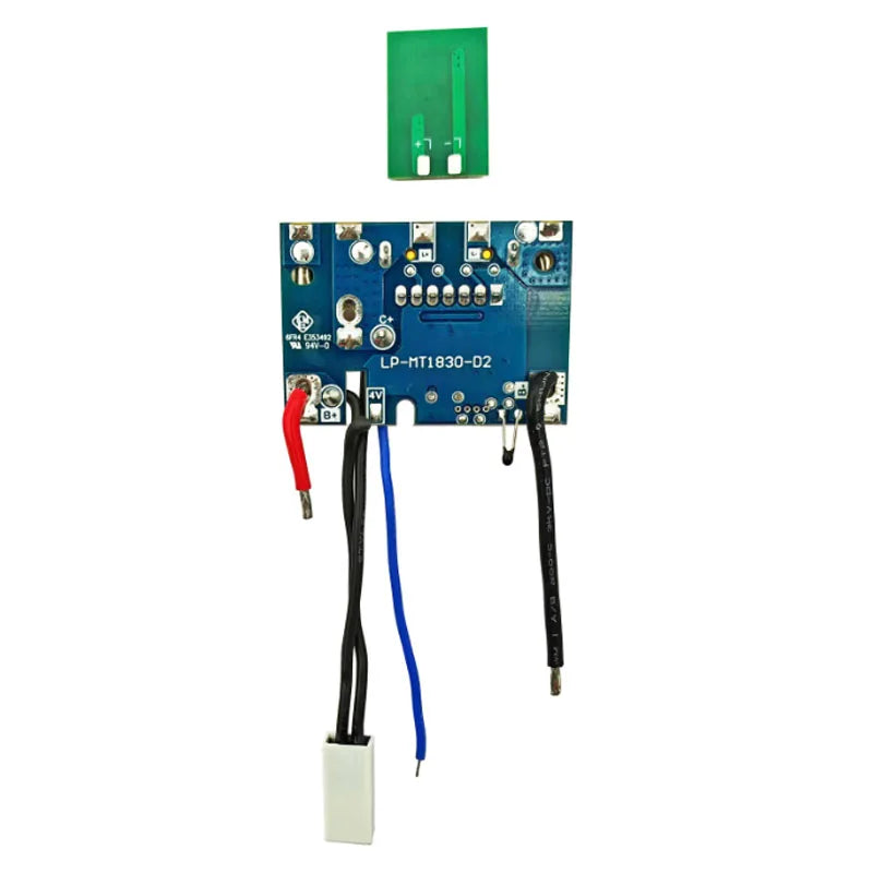 Li-Ion Battery Case Box Charging Protection Circuit Board BSM PCBA for MAKITA 18V BL1830 6.0Ah LED Lithium Ion Battery Indicator