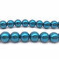 NEW 4/6/8/10Mm round Beads Loose Glass Pearl Spacer Charm Beads for Jewelry Making Diy Handmade Bracelet Accessories