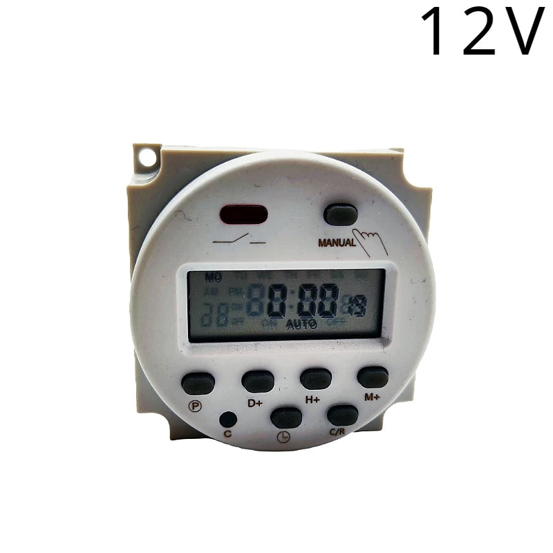 CN101A 12V/24V/110V/220V Single and Double Countdown Micro Cycle Time Control Switch Timer Controller Min Control 16A