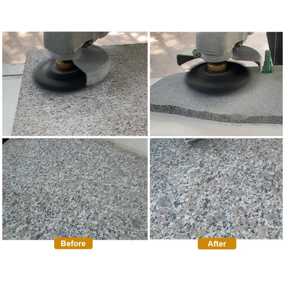 6Pcs/Pk Diamond Dry Polishing Pads Granite Marble Flexible Resin Sanding Discs 100Mm Ceramic Stone Polisher 4Inches