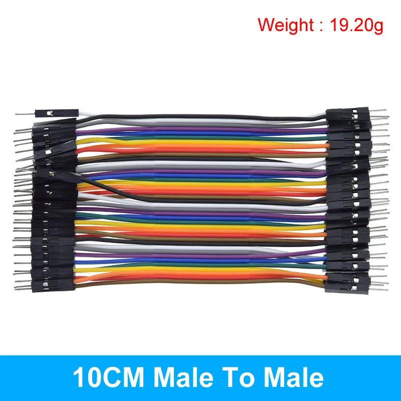 Dupont Line 10CM 20CM 30CM 40Pin Male to Male + Male to Female and Female to Female Jumper Wire Dupont Cable for Arduino