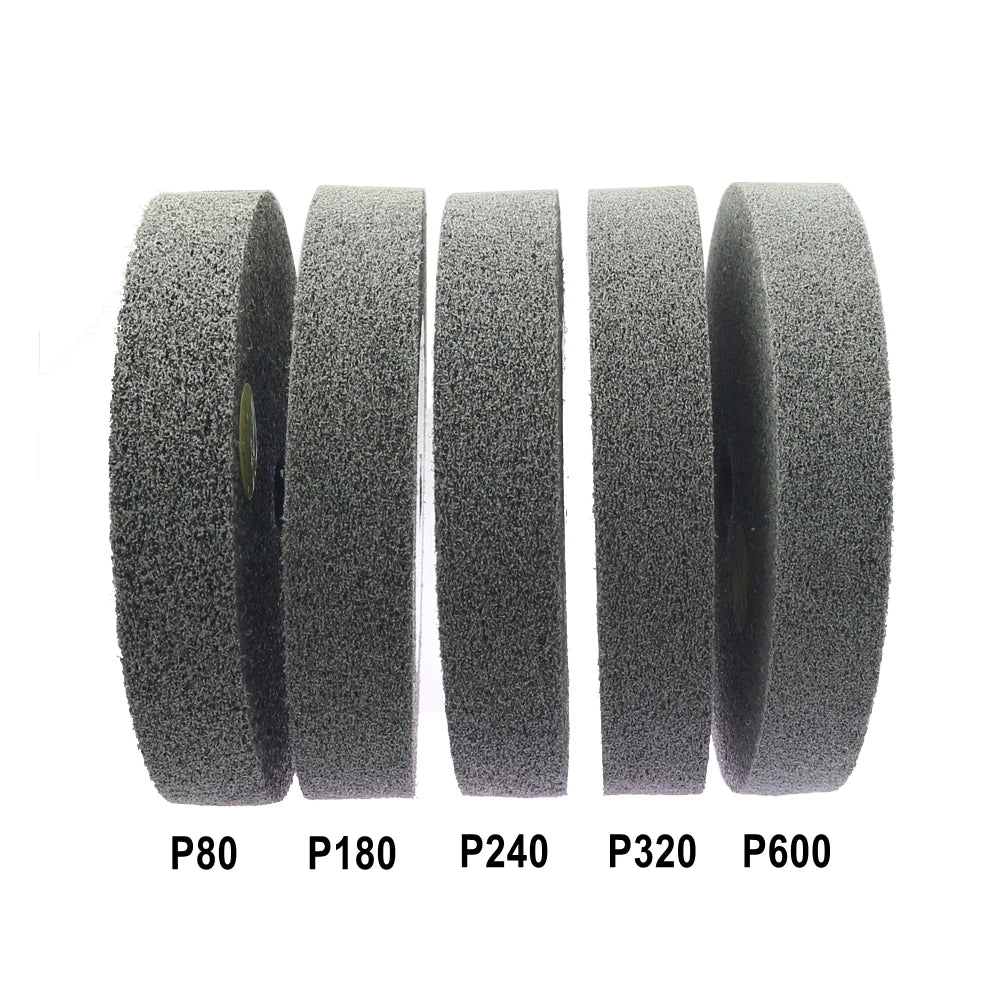 1 Piece 6X1In. Stainless Steel Polishing Buffing Wheel Bench Grinder Abrasive Grinding Wheel