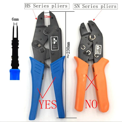 Die Sets for FSE/HS-A03B/A03C/AV10A/AV101/A10/A16WF/AV103 Crimping Plier Jaws Machine Modules Plug Spring Crimping Cap Terminals