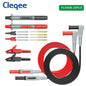 P1300 Series Multimeter Test Lead Kit 4Mm Banana Plug Cable Test Hook Clip Probe Alligator Clip Automotive Tool Kit