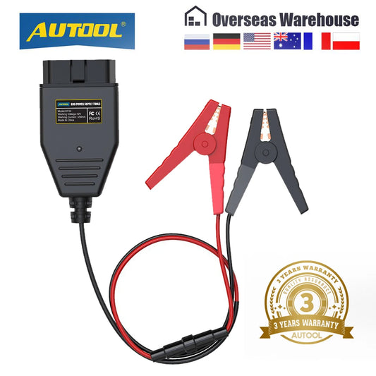 BT30 Car OBD2 ECU Connector Battery Saver Auto ECU Memory Savers Automotive OBD 2 Emergency Electrical Plug Car Fuel Save