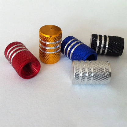 4Pcs/Lot Universal Alu-Alloy Tire Valve Caps for Car Truck Motorcycle Bicycle Valve Stem Cover Tire Accessories