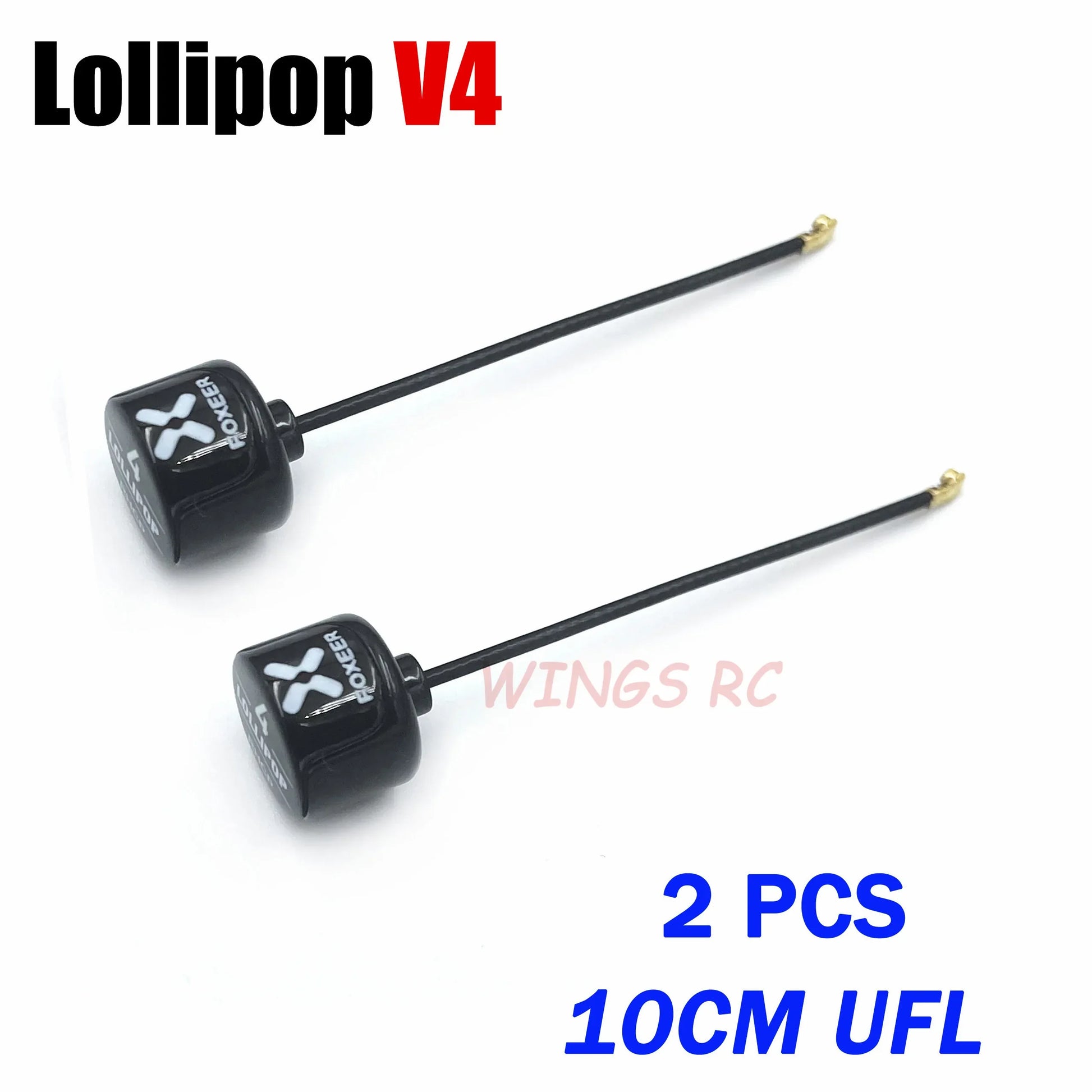 Antenna Lollipop 4 V4 FPV Antenna 5.8G 2.6Dbi Stubby RHCP SMA RPSMA UFL Straight/Angle MMCX 7.2G for FPV RC Racing Drone