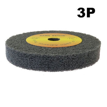 1 Piece 6X1In. Stainless Steel Polishing Buffing Wheel Bench Grinder Abrasive Grinding Wheel