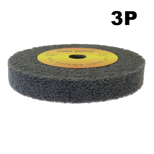 1 Piece 6X1In. Stainless Steel Polishing Buffing Wheel Bench Grinder Abrasive Grinding Wheel