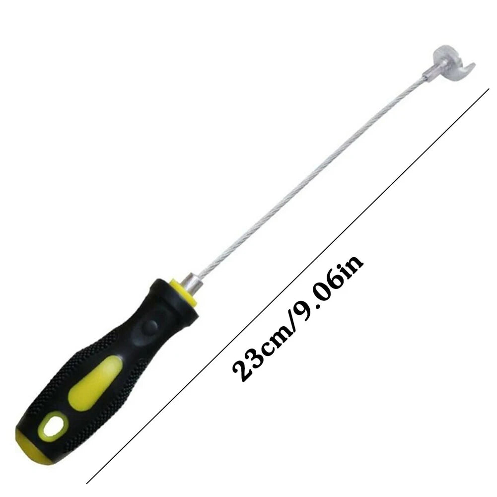Oil Drain Plug Removal Tool Magnetic Oil Plug Remover Wrench anti Scald Auto Car Oil Drain Wrench Automobile Repair Maintenance