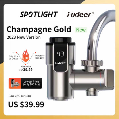 Electric Water Heater Kitchen Faucet Conector Instant Hot Water Tap Adapter 220V Water Heater Bathroom Accessories