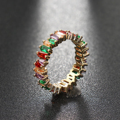 Women'S Luxury Wedding Ring with AAA Cz Fashion Party Jewelry Charm New Arrival
