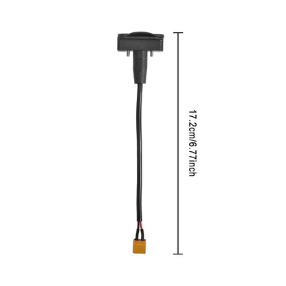Charging Port Component Socket Plug Connecting Charging Interface Parts for Kugoo Kukirin G2 Max Electric Scooter