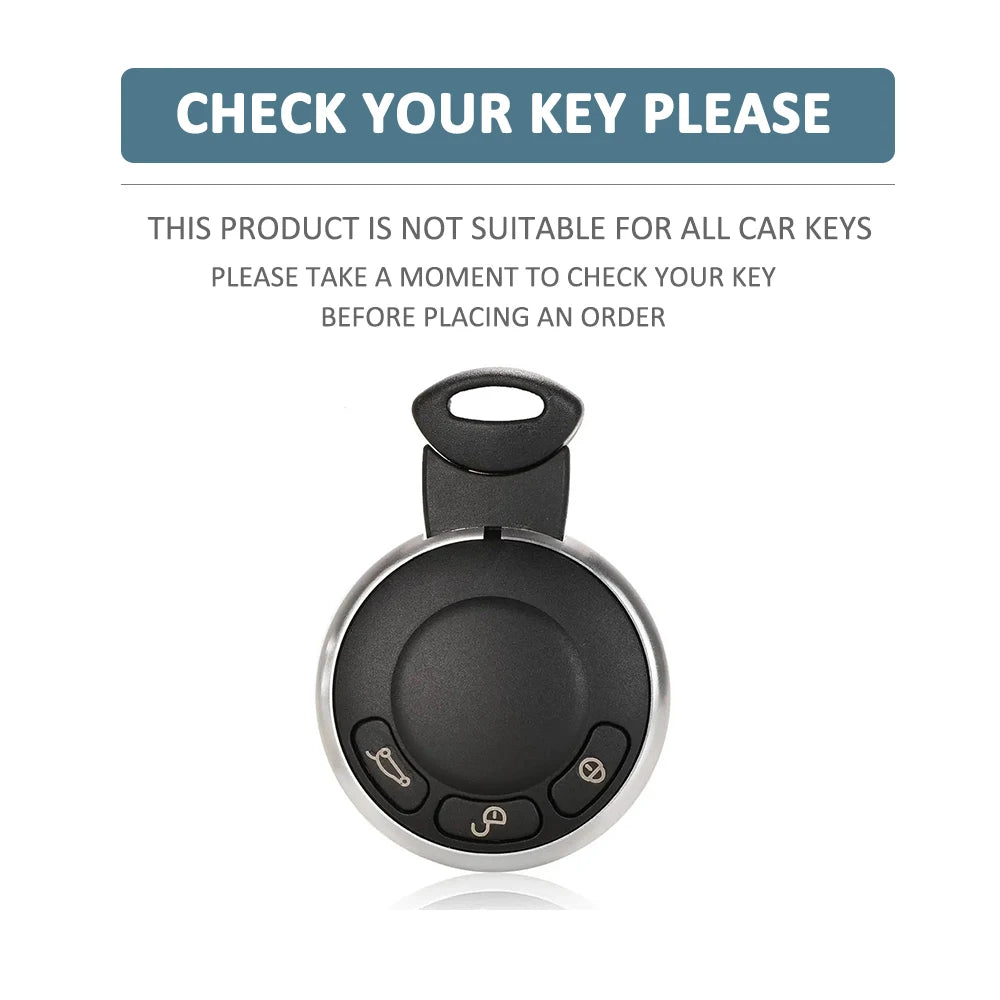 Silicone Car Key Case Cover Protector Set for Bmw Mini Cooper S Roadster R55 R56 R57 R58 R59 Remote Shell Holder Accessories