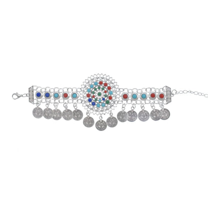 Bohemia Vintage Hippie Boho Bracelet Bells Tassel Statement Pulseiras Femininas Women Turkish Gypsy Tribal Jewelry
