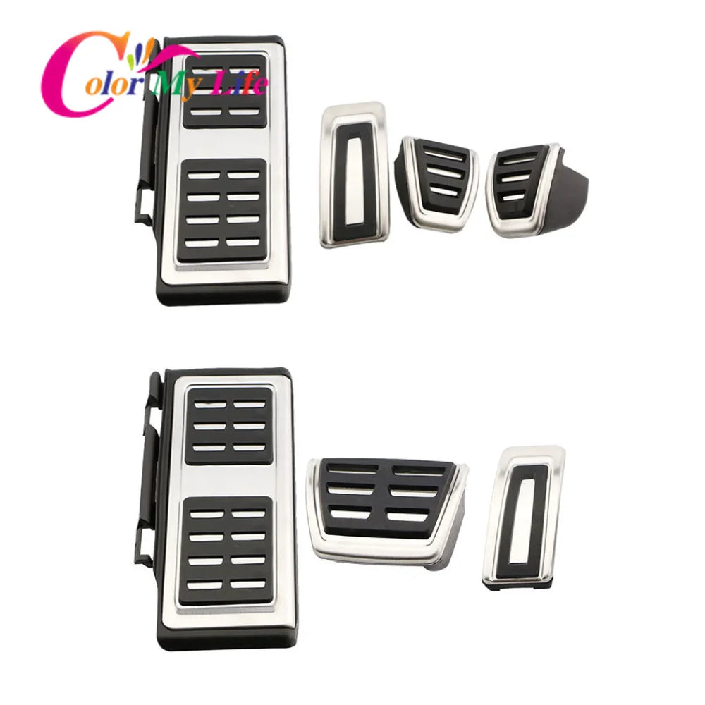 Car Pedals Cap Foot Rest Cover Accelerator Brake Clutch for VW Golf 7 Gti MK7 Seat Leon Octavia A7 Rapid Audi A3 8V Passat VIII