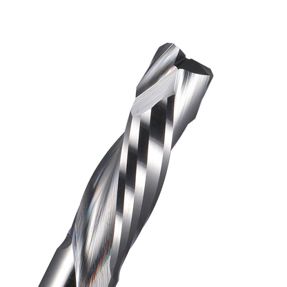 1Pcs up & down Cut Two Flutes Spiral Carbide Mill Tool Cutters for CNC Router, Compression Wood End Mill Cutter Bits
