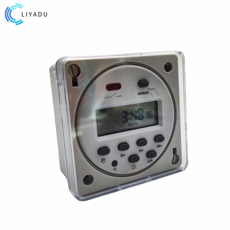 CN101A 12V/24V/110V/220V Single and Double Countdown Micro Cycle Time Control Switch Timer Controller Min Control 16A