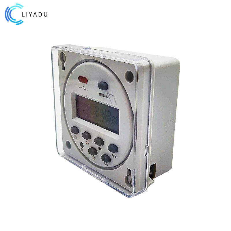 CN101A 12V/24V/110V/220V Single and Double Countdown Micro Cycle Time Control Switch Timer Controller Min Control 16A
