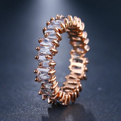 Women'S Luxury Wedding Ring with AAA Cz Fashion Party Jewelry Charm New Arrival