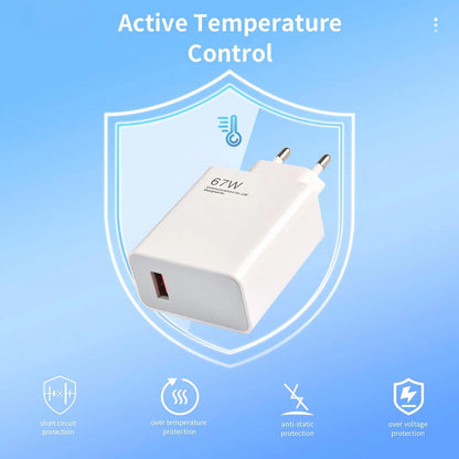 6A 67W Fast Charger Type-C Cable for Xiaomi 10 11 12 Lite 13T Redmi Note 11T 12T 13 Pro POCO F4 F5 X4 GT X5 X6 Quick Charge