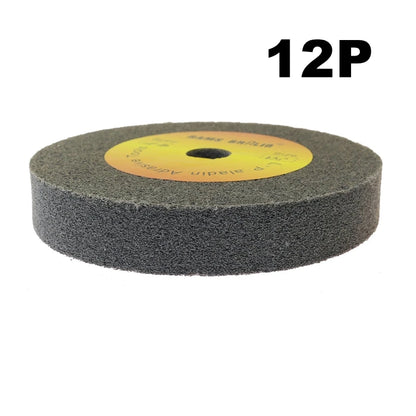 1 Piece 6X1In. Stainless Steel Polishing Buffing Wheel Bench Grinder Abrasive Grinding Wheel