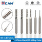 Corn End Mill 10Pcs 0.5-3.175Mm Carbide PCB Milling Bit PCB Milling Cutter CNC Cutting Milling Tools