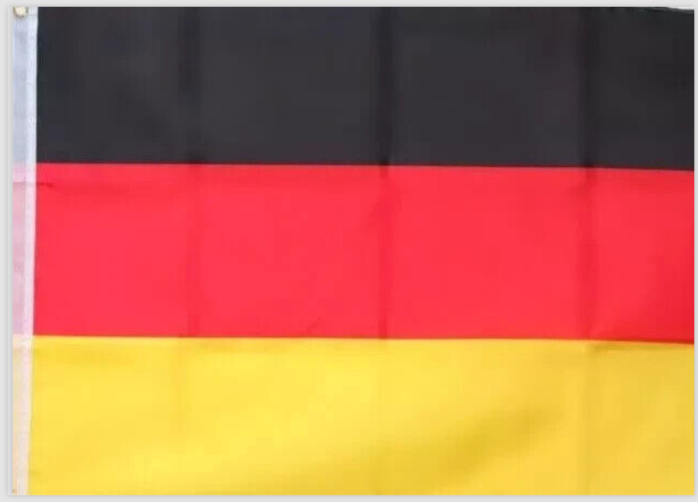 Deutschland Fahne Flagge, EM flagge, mit Ösen, L, XL, XXL, MaMi-Shop