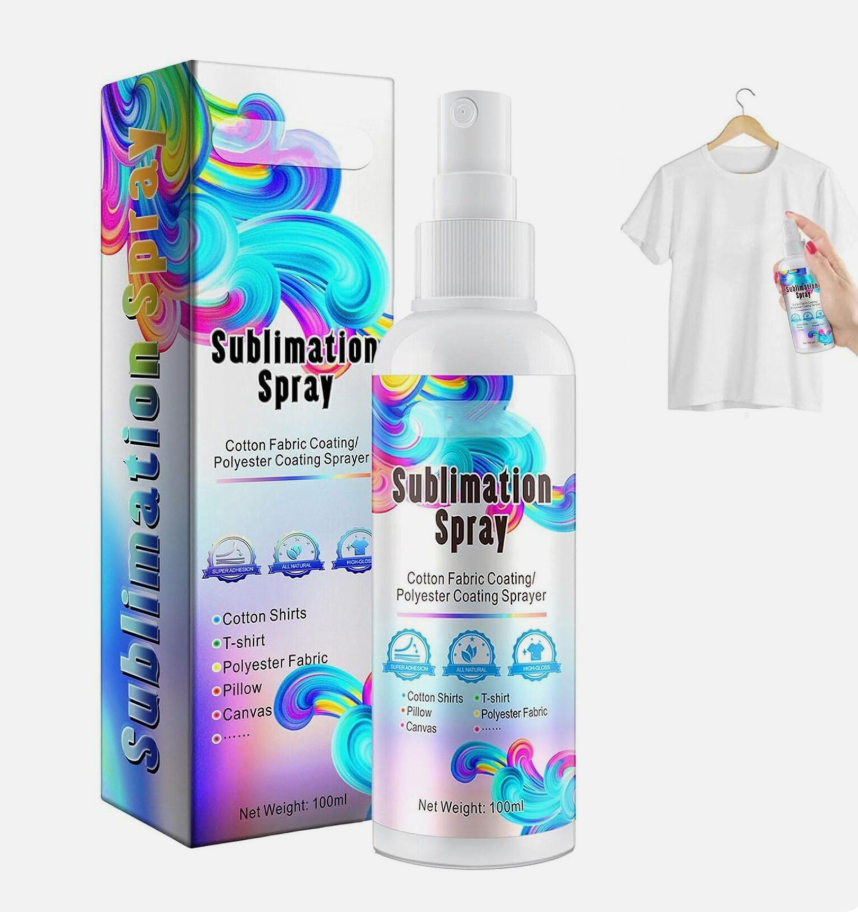 Sublimationsspray, Sublimations-Beschichtungsspray, Für Baumwollshirts, 100Ml