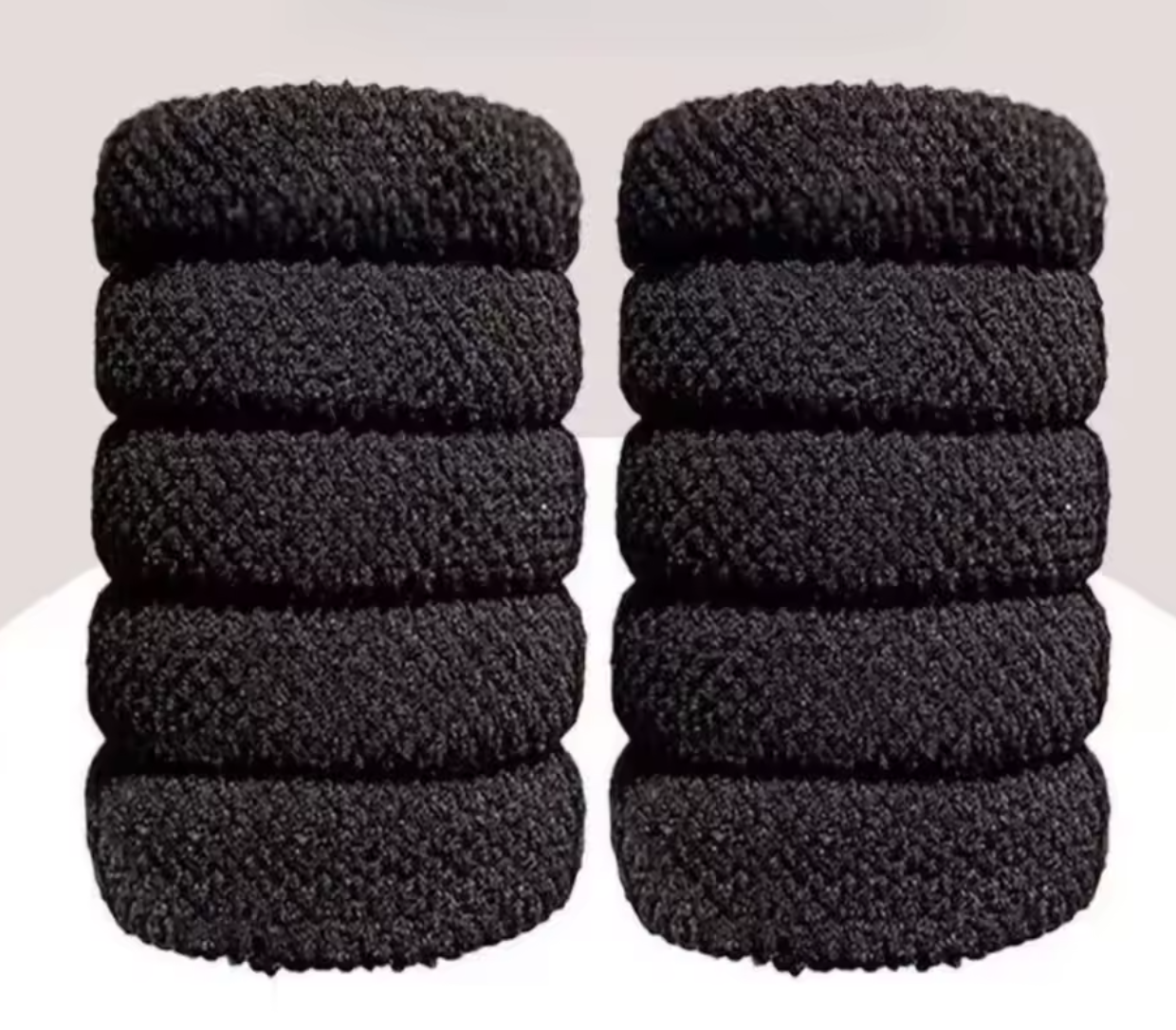 10 Stück Stirnband mit höherer Elastizität, dicker, enger, tiefer