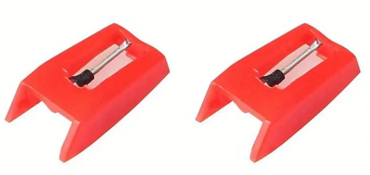 2 Stück Plattenspieler Nadel, Nadeln Für Schallplattenspieler, Ersatzzubehör