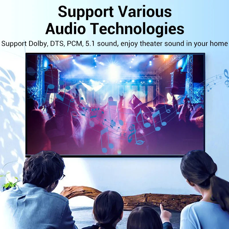Digital Optical Audio Cable Toslink SPDIF Coaxial Cable 1M 2M for Amplifiers Blu-Ray Xbox 360 PS4 Soundbar Fiber Cable