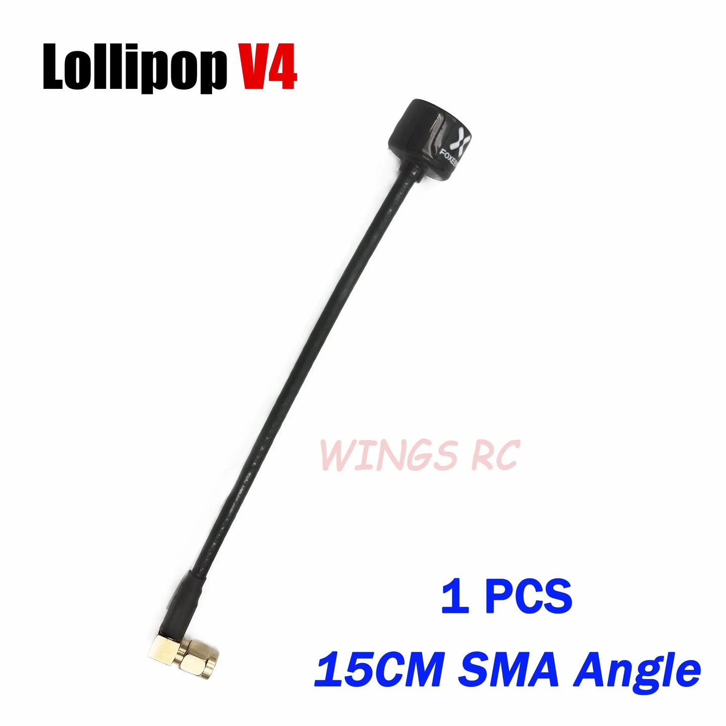Antenna Lollipop 4 V4 FPV Antenna 5.8G 2.6Dbi Stubby RHCP SMA RPSMA UFL Straight/Angle MMCX 7.2G for FPV RC Racing Drone