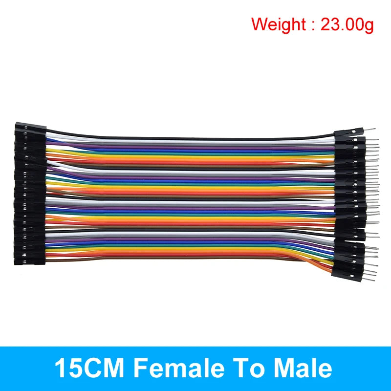 Dupont Line 10CM 20CM 30CM 40Pin Male to Male + Male to Female and Female to Female Jumper Wire Dupont Cable for Arduino