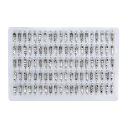 100Pcs,Schrader Valve Core for Auto A/C Air Conditioning / Bike Bicycle Tire / HVAC Replacement