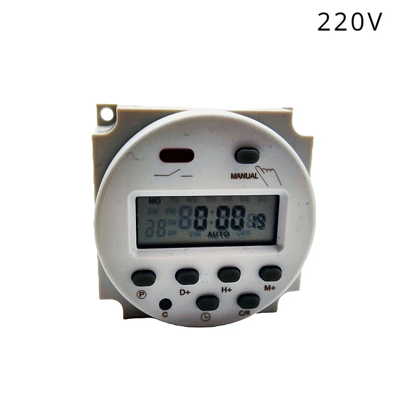 CN101A 12V/24V/110V/220V Single and Double Countdown Micro Cycle Time Control Switch Timer Controller Min Control 16A