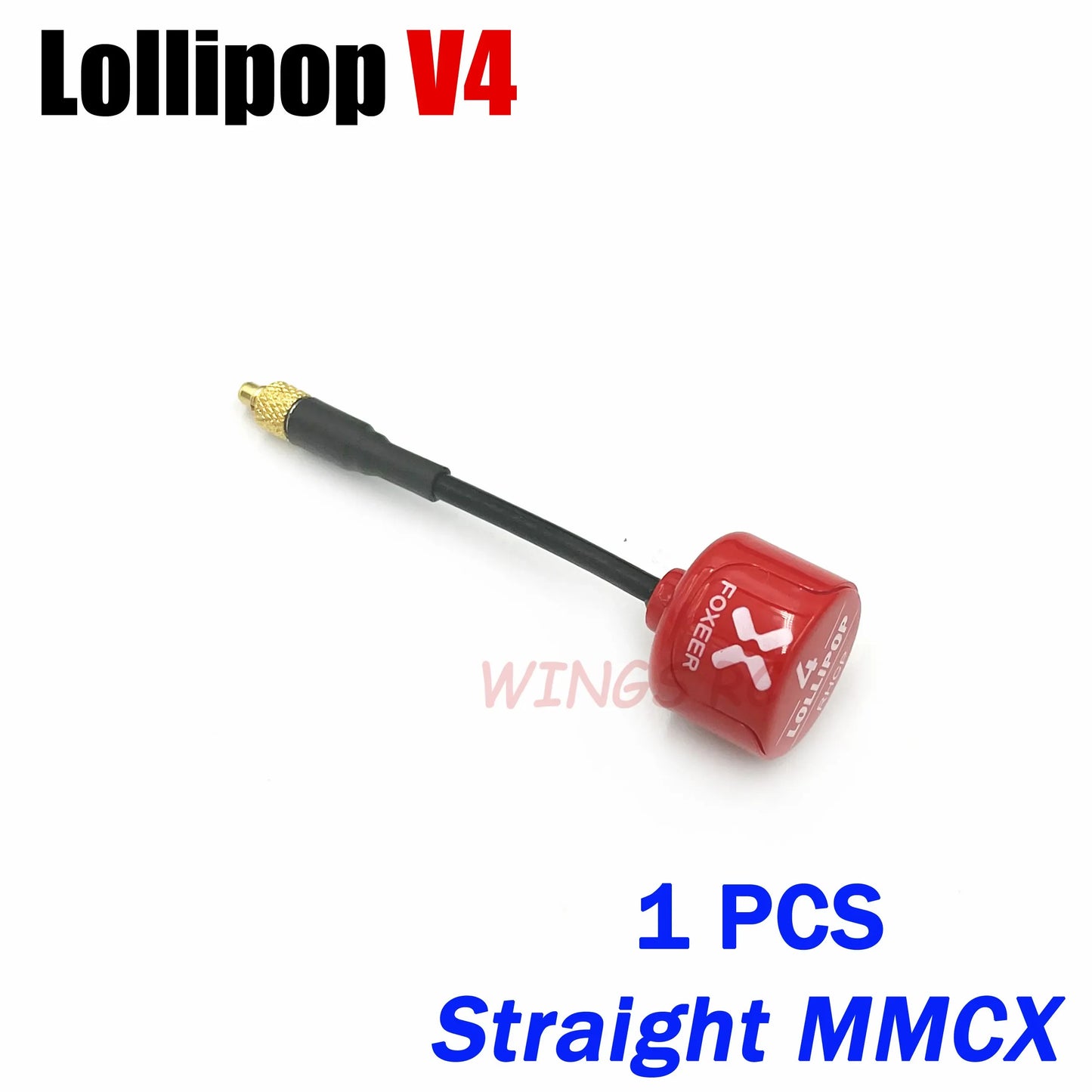 Antenna Lollipop 4 V4 FPV Antenna 5.8G 2.6Dbi Stubby RHCP SMA RPSMA UFL Straight/Angle MMCX 7.2G for FPV RC Racing Drone