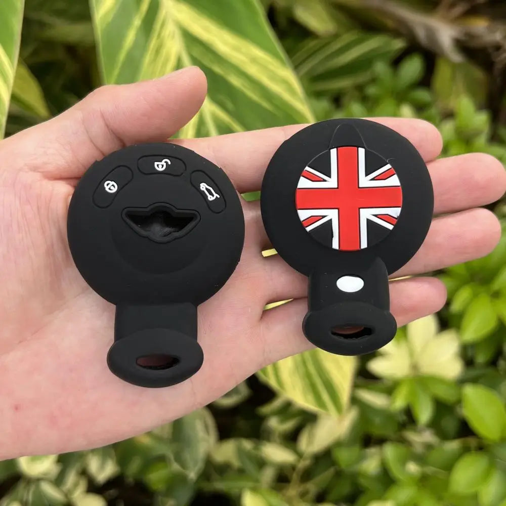 Silicone Car Key Case Cover Protector Set for Bmw Mini Cooper S Roadster R55 R56 R57 R58 R59 Remote Shell Holder Accessories