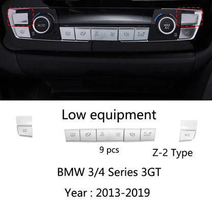 For BMW 3 4 Series 3GT F30 F31 F32 F34 F36 316Li 320Li Car Accessories Control Gear Shift Panel Decorative Strip Cover Trim
